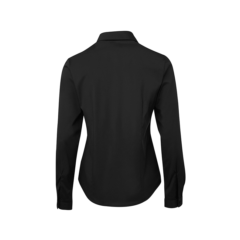 Urban Poplin Shirt Ladies - Black - Fraser and Hughes