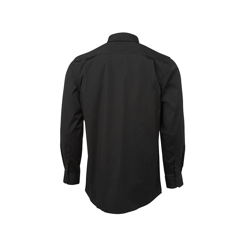 Urban Poplin Shirt Mens - Black - Fraser and Hughes