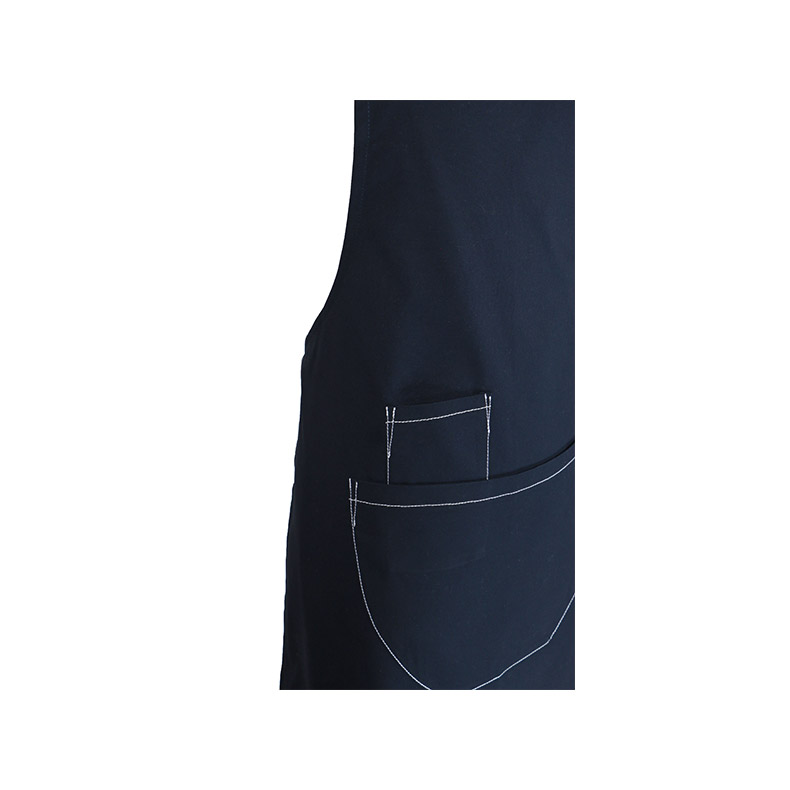 Bellevue Cafe Crossover Apron - Midnight - Fraser and Hughes